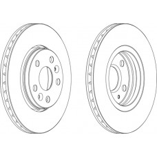 Тормозной диск передний 