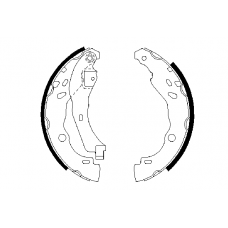 Комплект тормозных колодок