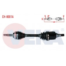 Привод в сборе слева CHEVROLET KALOS (T200) 1.4 A-T ABS 602mm 2003-2008  AVEO 2006-2011 AUTOMAT