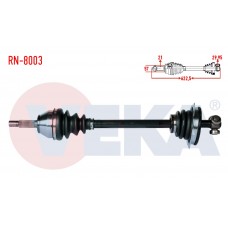 Привод в сборе слева