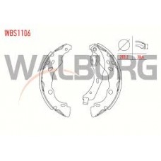 Комплект тормозных колодок