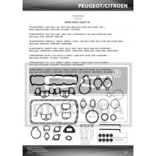 Прокладки (компл.) FULL PSA XUD7, XUD9 