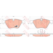 Колодки тормозные передние