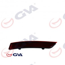 отражатель заднего бампера левый