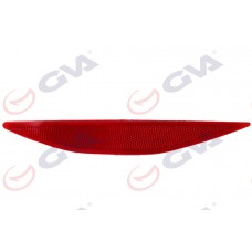 отражатель заднего бампера левый