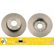 Тормозные  диски задние