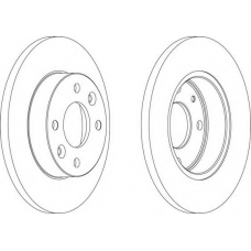 Тормозные диски передние комплект 